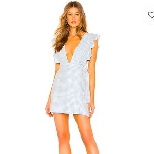 Majorelle Wrap Dress